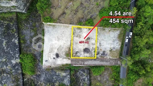 Exceptional 454 sqm Freehold Land in Ungasan Bali – Build a Luxury Villa with Stunning Ocean Views in a Prime Coastal Location