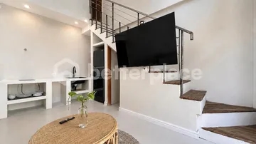 The Beachside Address Everyone Wants — Fully Furnished 2-Bed Loft Villa Steps from Bali's Most Celebrated Coastal Strip