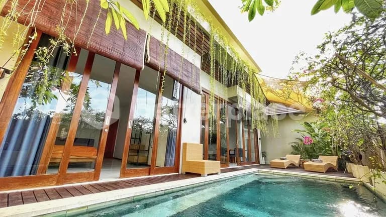 Wake Up Just Minutes from Berawa Beach in This Stunning Tropical 3-Bed Villa Offering Elegant Interiors, Peaceful Rice Field Views, and Resort-Inspired Living