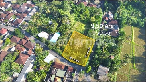 Leasehold Land Close to Kelating Beach 950 sqm, Ideal for Development