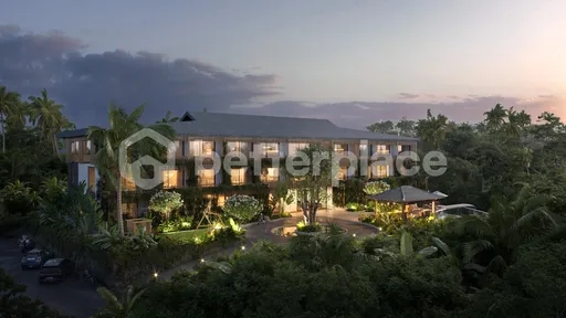 A boutique Apartment Complex on a Hill With Breathtaking Views of The Jungle and Rice Fields in Ubud