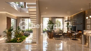 Stylish Tropical Contemporary Villa in Peaceful Ubud – 3 Bedrooms with Jungle & River Views