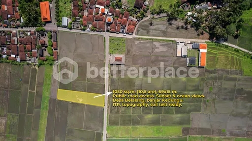 Save Months, Save Millions — Kedungu Parcel with Solid Foundations Already Built and Permits Prepared