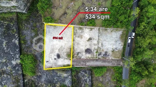 Stunning Freehold Investment 534 sqm Land in Bukit Ungasan with 5 Meter Road Access and High Demand Ocean View Potential