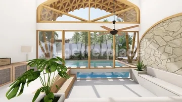 Tropical Designed 2 Bedroom Villa in Pererenan Area
