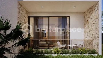 Modern Tropical Leasehold Villa with Private Pool in Balangan Pink Zone