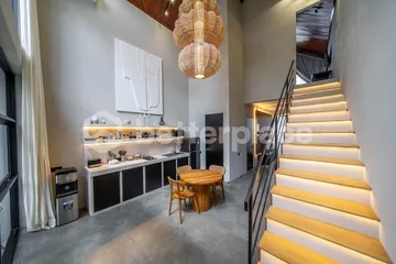 Modern Balinese Bliss, Spacious 1 Bedroom Loft Townhouse in Serene Babakan, Canggu