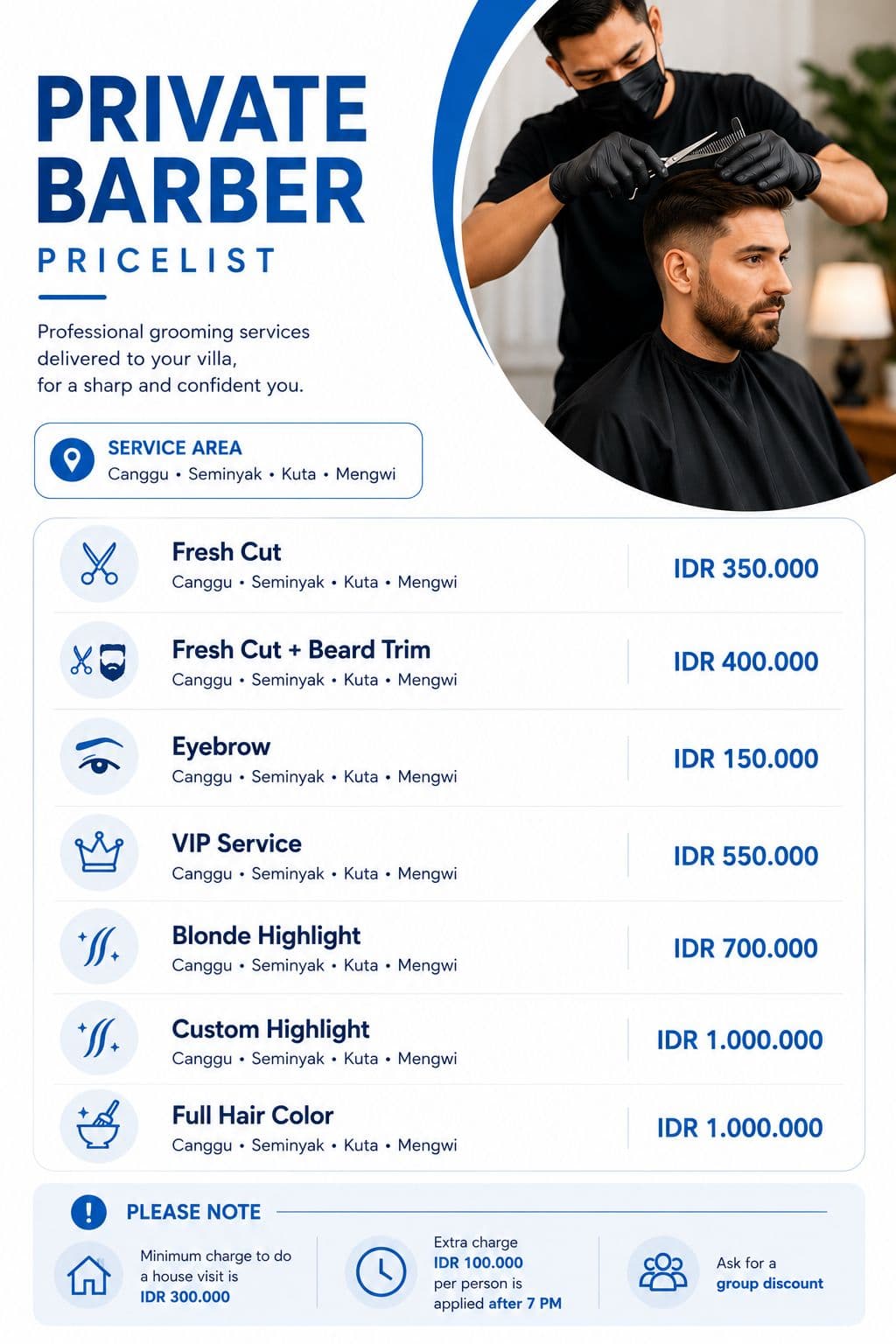 Private Barber & Grooming Service - Image 2