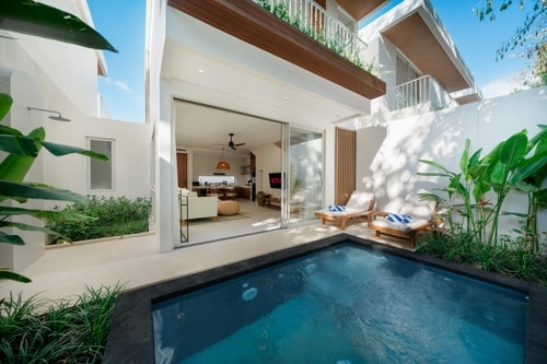 Binginzie - Balcony Pool Villa, Near Bingin Beach
