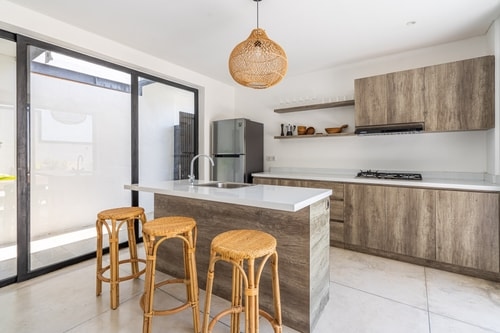 3BR Refined Near Berawa Beach Villa | Sleek Pool