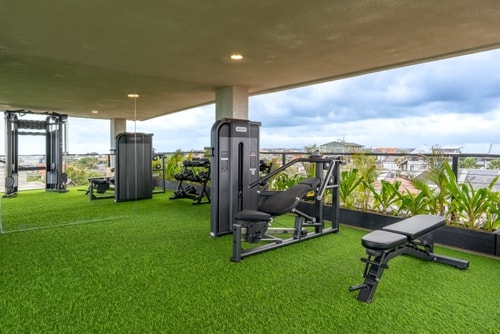 Luxe 1BR Canggu Suite | Near Beach, Rooftop Gym