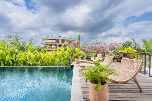 Karra 6 - 1BR Apartment with Infinity Pool, Canggu