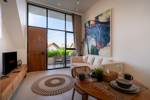 Karra 3A - 1BR Apartment with Shared Pool, Canggu