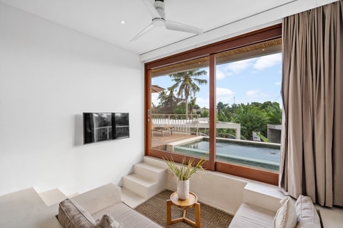 1BR Sunset Poolside Deck Canggu Luxury Suites