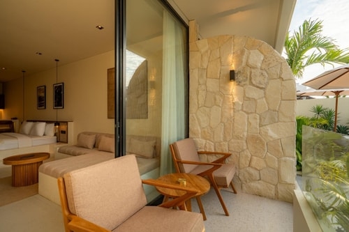 1BR Chic Canggu Paddy View Suite | Pool & Workhub
