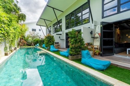 Berawa Loft 4 - 1 Bedroom with Poolside BBQ Access