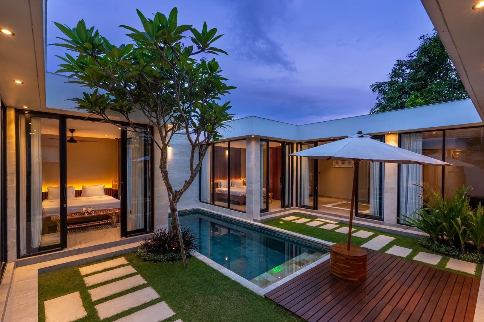 Solencia - 3BR Designer Villa with Pool & Bathtub