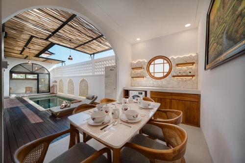 Kanoto - Arched 2BR Villa with Pool, Jimbaran
