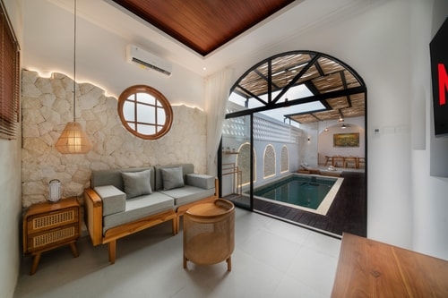 Kanoto - Arched 2BR Villa with Pool, Jimbaran