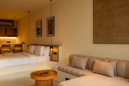Canggu 1BR Luxe Studio | Poolside Terrace, Workhub