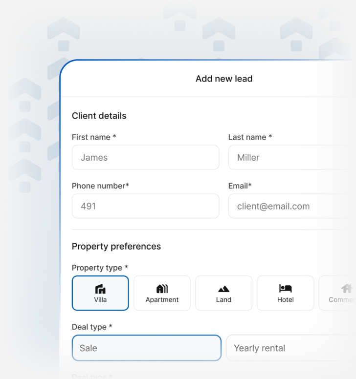 Screenshot: lead submission form in the Betterplace partner portal
